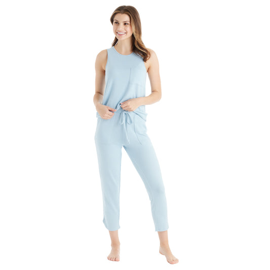 🎀Ultra-soft Loungewear Set For Women - Top With Round Neckline And Matching Trousers💖 main image 1