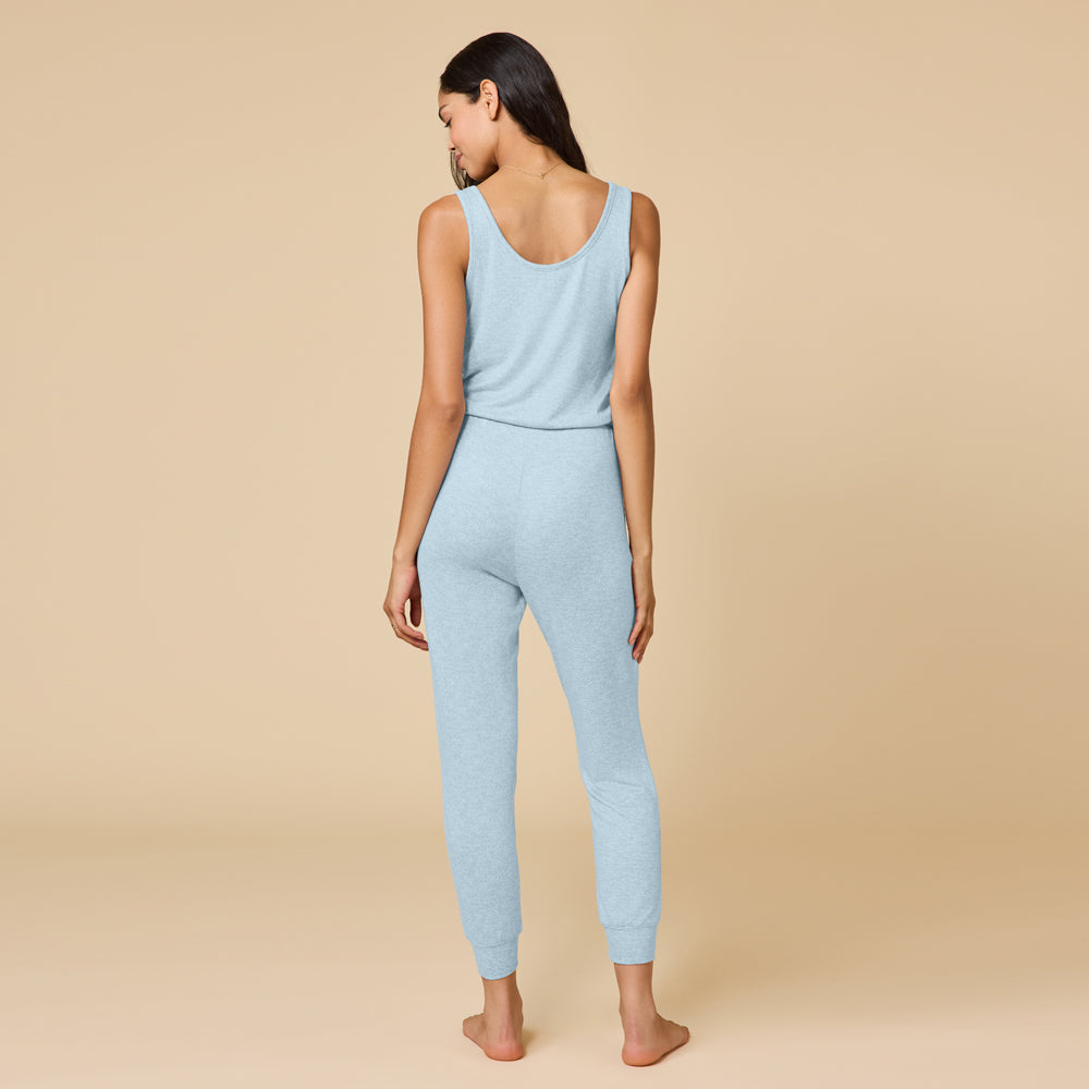 Dream Scoop Neck Jogger Jumpsuit Surf