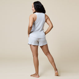 Rib Dream Racerback Short Set Rib Dream Racerback Short Set in Grey