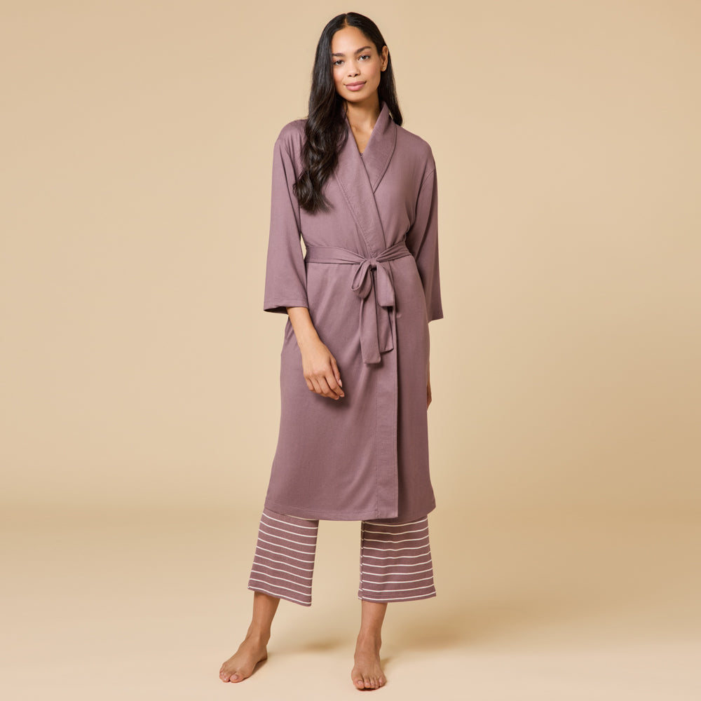Dream Shawl Collar Robe Driftwood