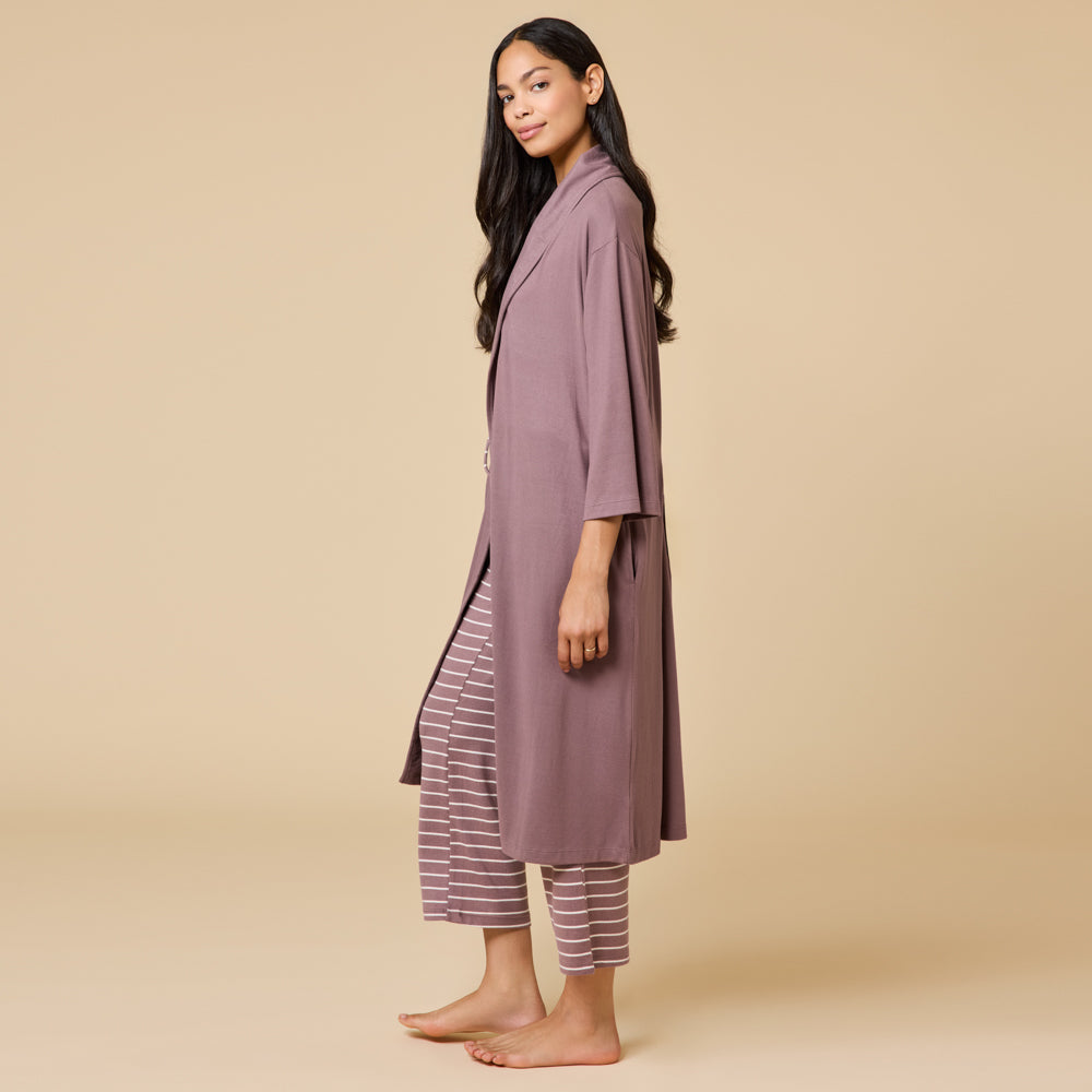 Dream Shawl Collar Robe Driftwood