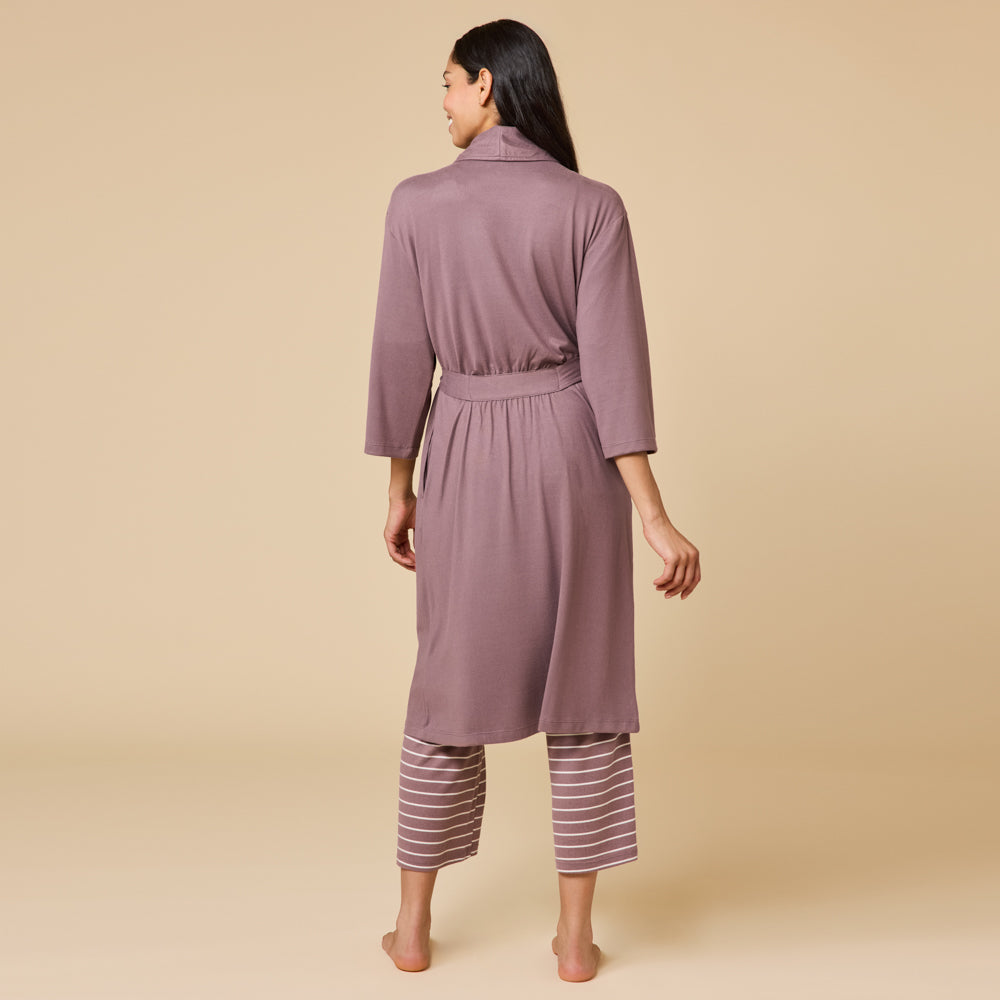 Dream Shawl Collar Robe Driftwood