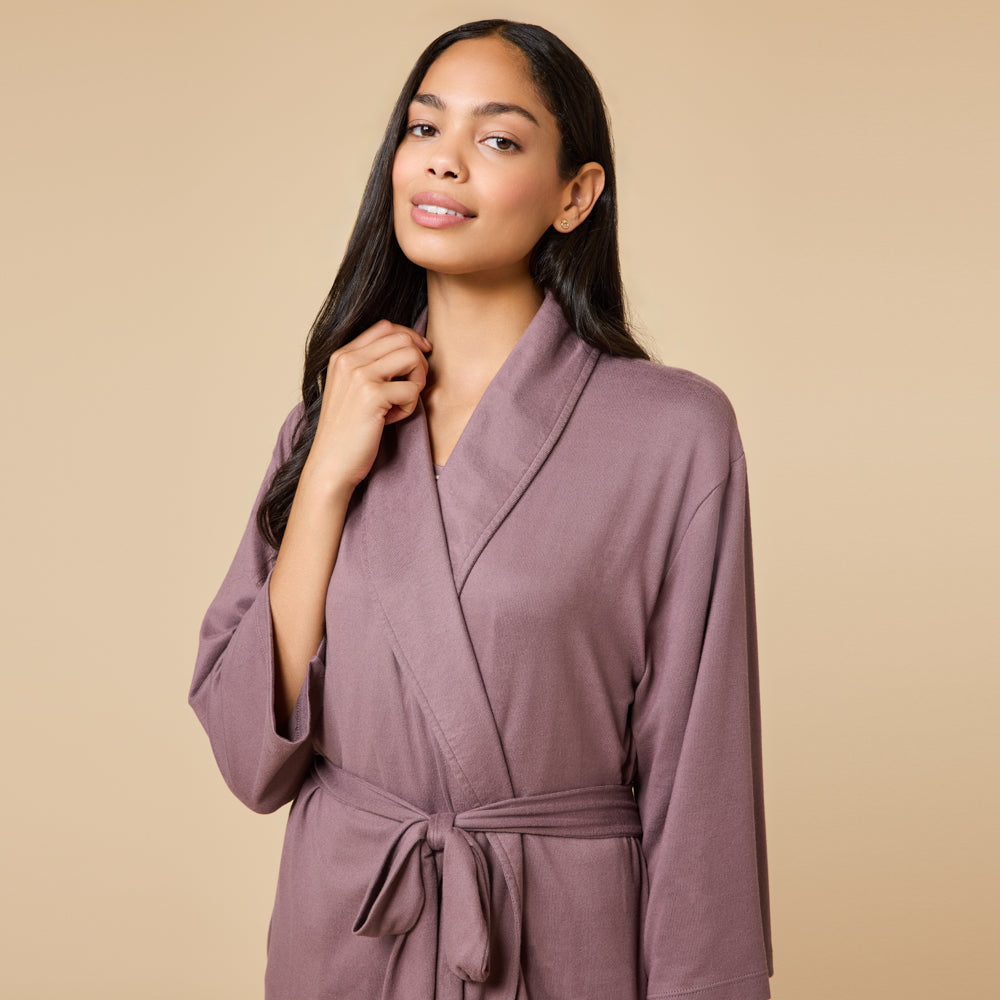 Dream Shawl Collar Robe Driftwood
