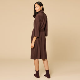 Dream Shawl Collar Robe Espresso