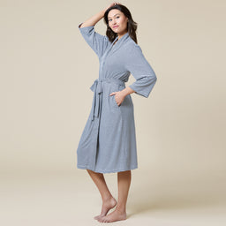 Dream Shawl Collar Robe Dream Shawl Collar Robe in Midnight Stripe