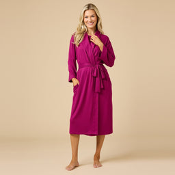 Dream Shawl Collar Robe Dream Shawl Collar Robe in Magenta