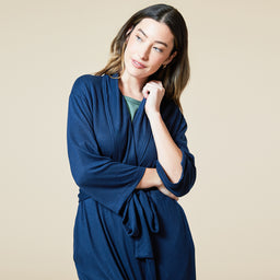 Dream Shawl Collar Robe Dream Shawl Collar Robe in Midnight