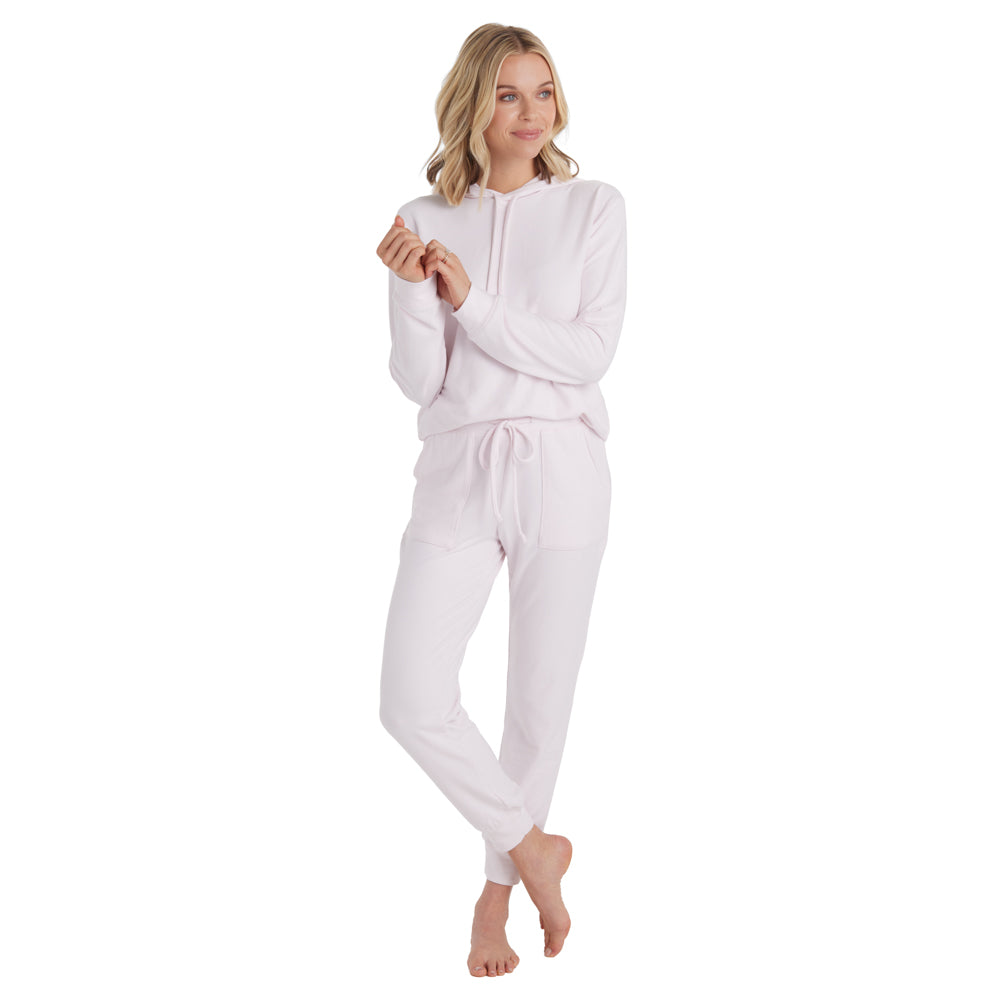 Ultra-Dream Hooded Jogger Set Blush Pink