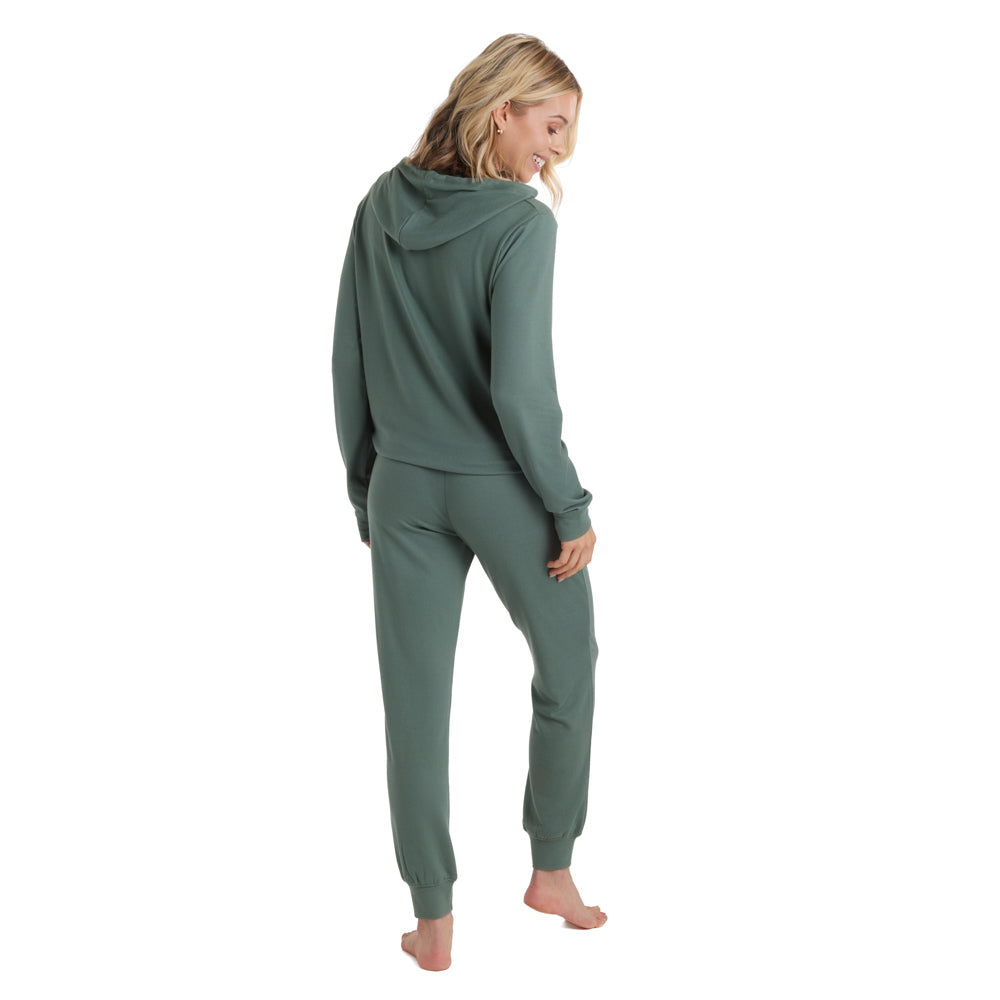 Ultra-Dream Hooded Jogger Set Dusty Green