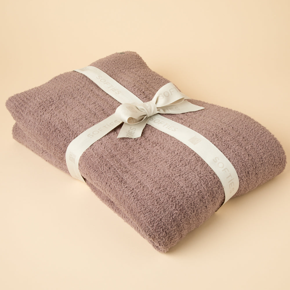 50" x 70" Solid Rib Marshmallow Blanket 50" x 70" Solid Rib Marshmallow Blanket in Driftwood