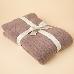 50" x 70" Solid Rib Marshmallow Blanket 50" x 70" Solid Rib Marshmallow Blanket in Driftwood