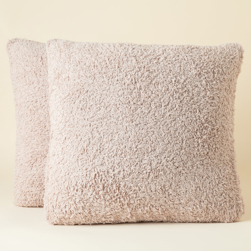 Ultra-Lite Marshmallow Throw Pillow Case - 2 Pack Ultra-Lite Marshmallow Throw Pillow Case - 2 Pack in Coco