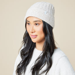 Chunky Rib Marshmallow Beanie Chunky Rib Marshmallow Beanie in Heather Coco
