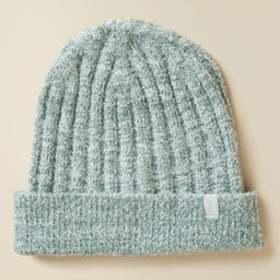 Chunky Rib Marshmallow Beanie Chunky Rib Marshmallow Beanie in Heather Dusty Green