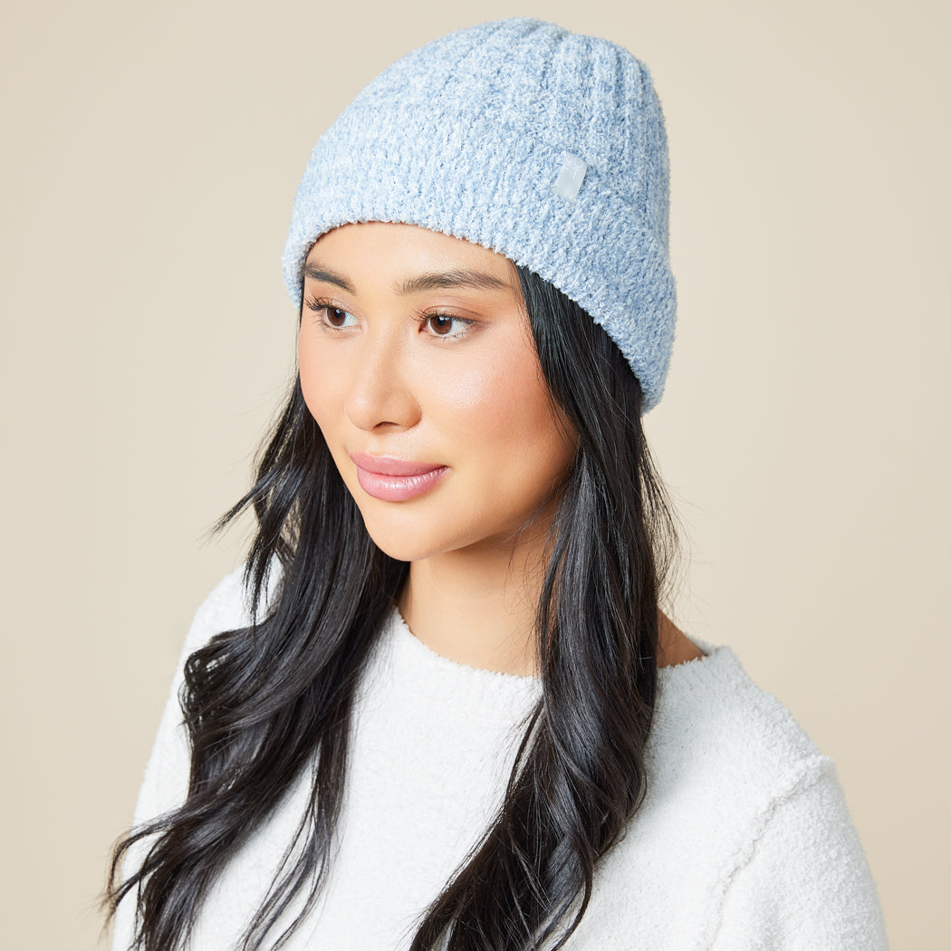Chunky Rib Marshmallow Beanie Chunky Rib Marshmallow Beanie in Heather Spring Lake