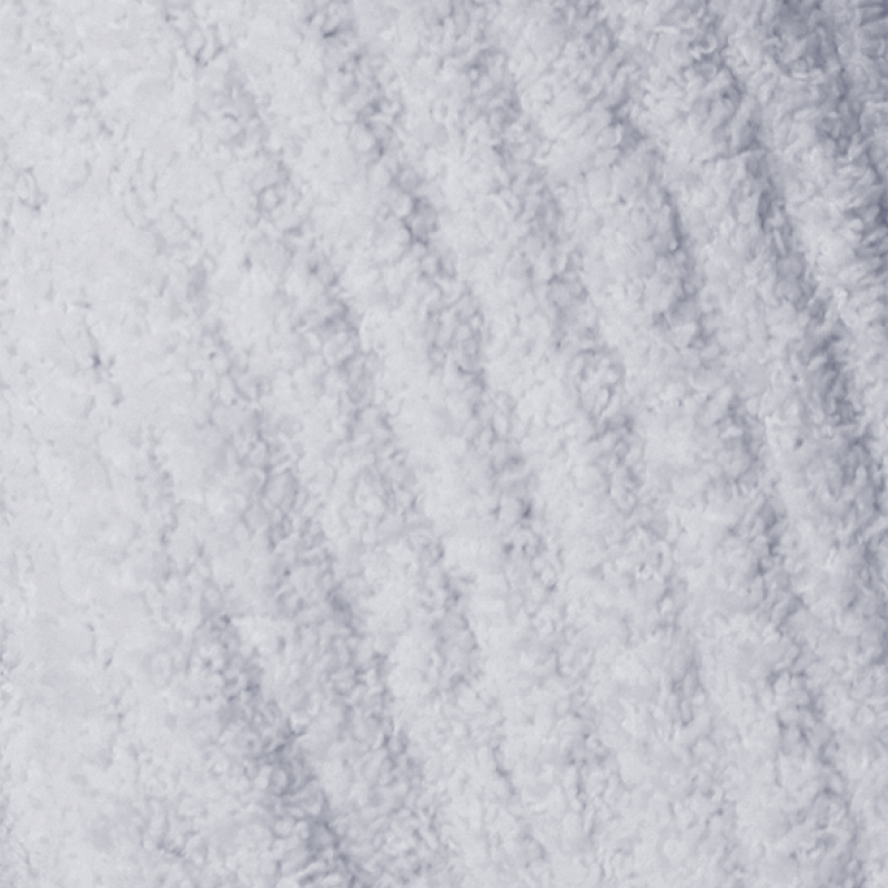 50" x 70" Solid Rib Marshmallow Blanket in Grey