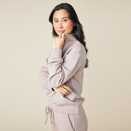DreamTech ¼ Zip Jogger Set DreamTech ¼ Zip Jogger Set in Coco