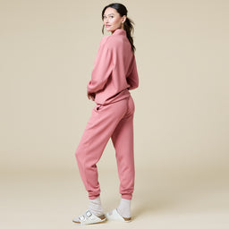 DreamTech ¼ Zip Jogger Set DreamTech ¼ Zip Jogger Set in Copper Rose