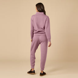 DreamTech ¼ Zip Jogger Set DreamTech ¼ Zip Jogger Set in Driftwood