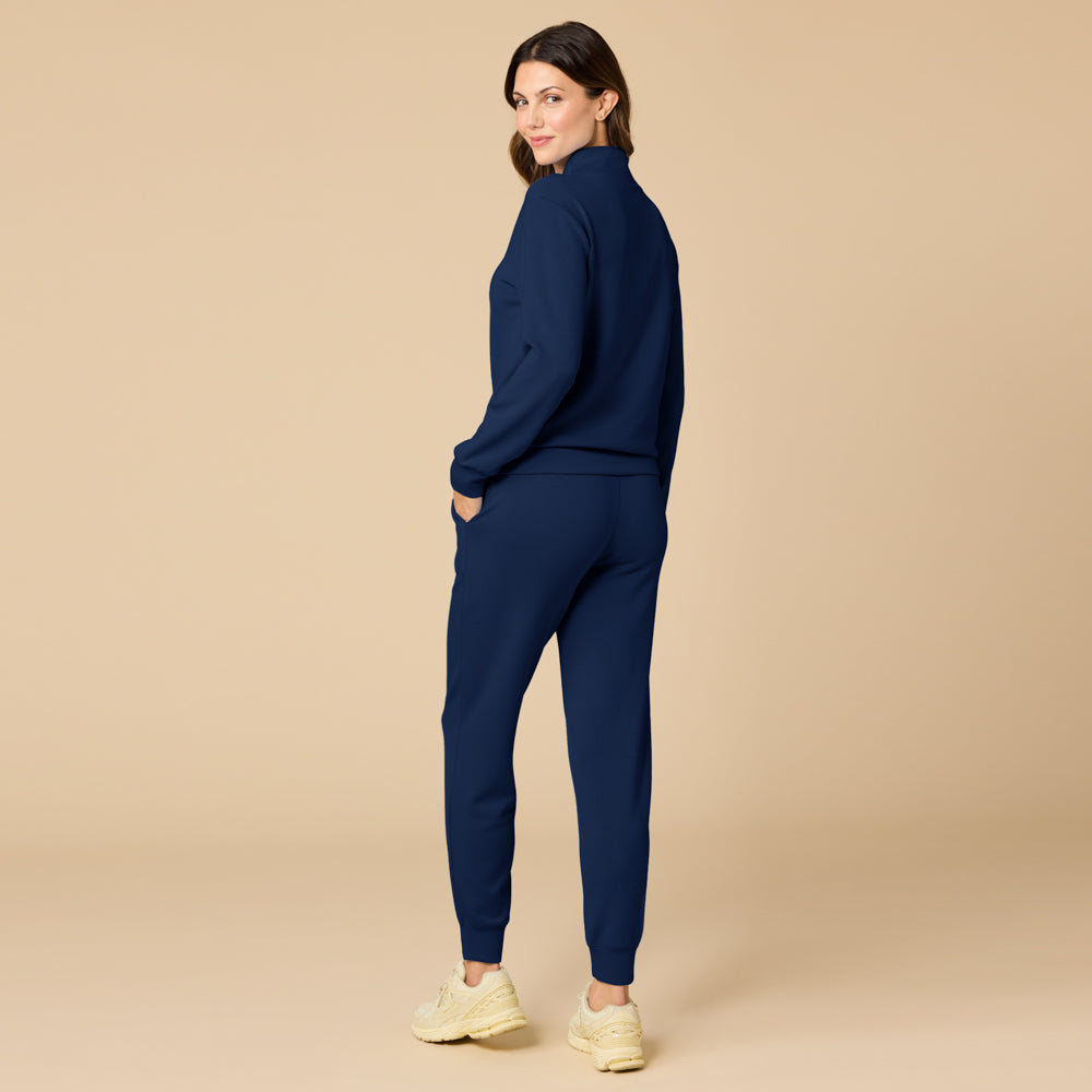 DreamTech ¼ Zip Jogger Set Midnight