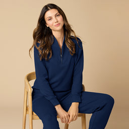 DreamTech ¼ Zip Jogger Set DreamTech ¼ Zip Jogger Set in Midnight