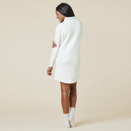DreamTech 35" 1/4 Zip Tunic Lounger DreamTech 35" 1/4 Zip Tunic Lounger in Almond