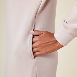 DreamTech 35" 1/4 Zip Tunic Lounger DreamTech 35" 1/4 Zip Tunic Lounger in Coco