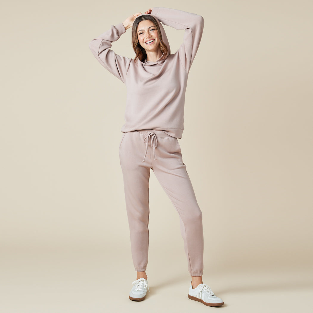 DreamTech Oversize Hoodie Lounge Set DreamTech Oversize Hoodie Lounge Set in Coco