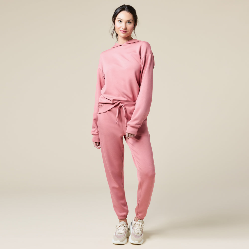 DreamTech Oversize Hoodie Lounge Set DreamTech Oversize Hoodie Lounge Set in Copper Rose