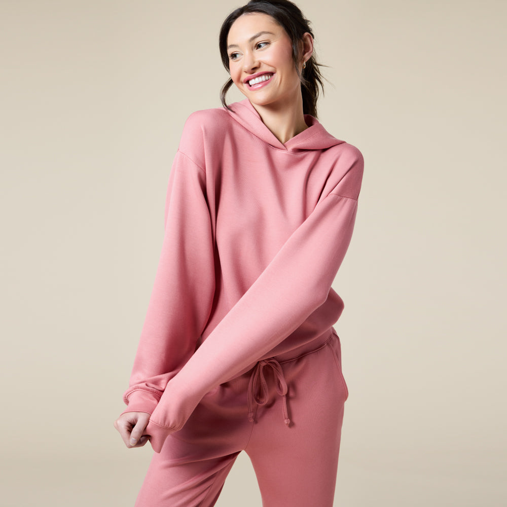 DreamTech Oversize Hoodie Lounge Set DreamTech Oversize Hoodie Lounge Set in Copper Rose