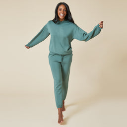 DreamTech Oversize Hoodie Lounge Set DreamTech Oversize Hoodie Lounge Set in Dusty Green