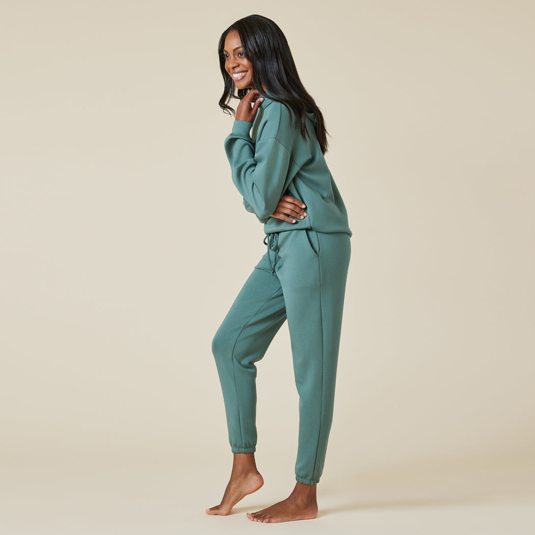 DreamTech Oversize Hoodie Lounge Set DreamTech Oversize Hoodie Lounge Set in Dusty Green
