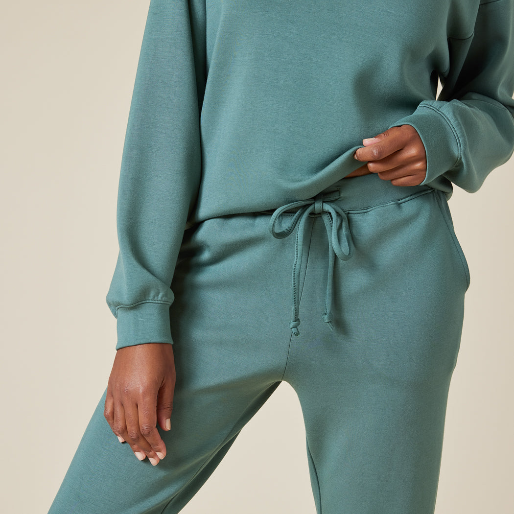 DreamTech Oversize Hoodie Lounge Set DreamTech Oversize Hoodie Lounge Set in Dusty Green