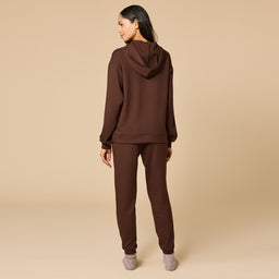 DreamTech Oversize Hoodie Lounge Set DreamTech Oversize Hoodie Lounge Set in Espresso