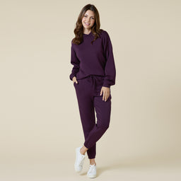 DreamTech Oversize Hoodie Lounge Set DreamTech Oversize Hoodie Lounge Set in Fig
