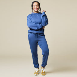 DreamTech Oversize Hoodie Lounge Set DreamTech Oversize Hoodie Lounge Set in Indigo