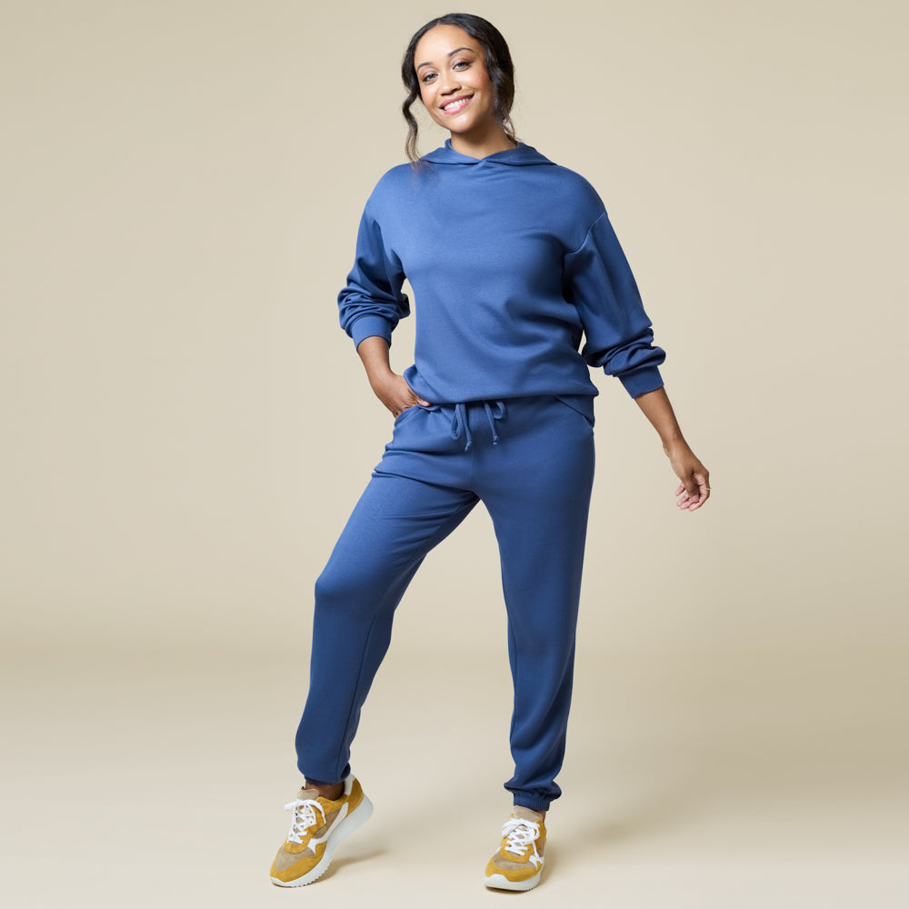 DreamTech Oversize Hoodie Lounge Set DreamTech Oversize Hoodie Lounge Set in Indigo