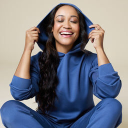 DreamTech Oversize Hoodie Lounge Set DreamTech Oversize Hoodie Lounge Set in Indigo