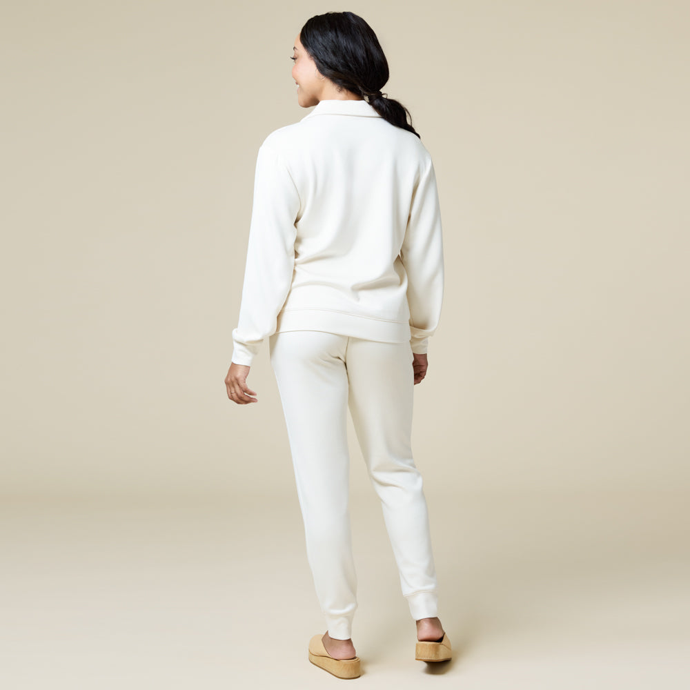 DreamTech Johnny Collar Lounge Set DreamTech Johnny Collar Lounge Set in Almond