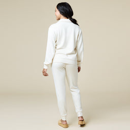 DreamTech Johnny Collar Lounge Set DreamTech Johnny Collar Lounge Set in Almond