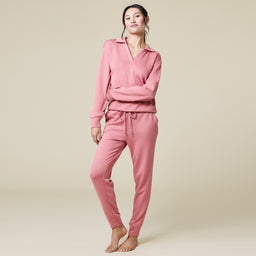 DreamTech Johnny Collar Lounge Set DreamTech Johnny Collar Lounge Set in Copper Rose