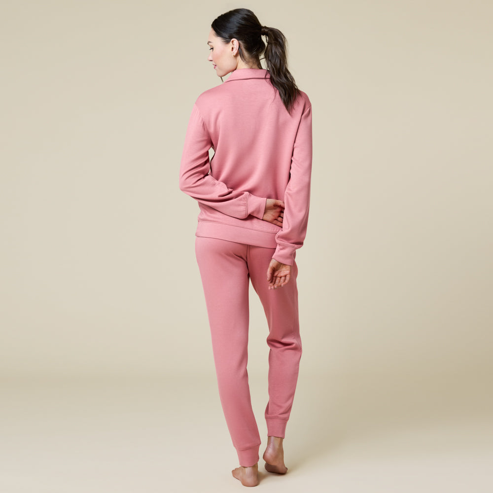 DreamTech Johnny Collar Lounge Set DreamTech Johnny Collar Lounge Set in Copper Rose