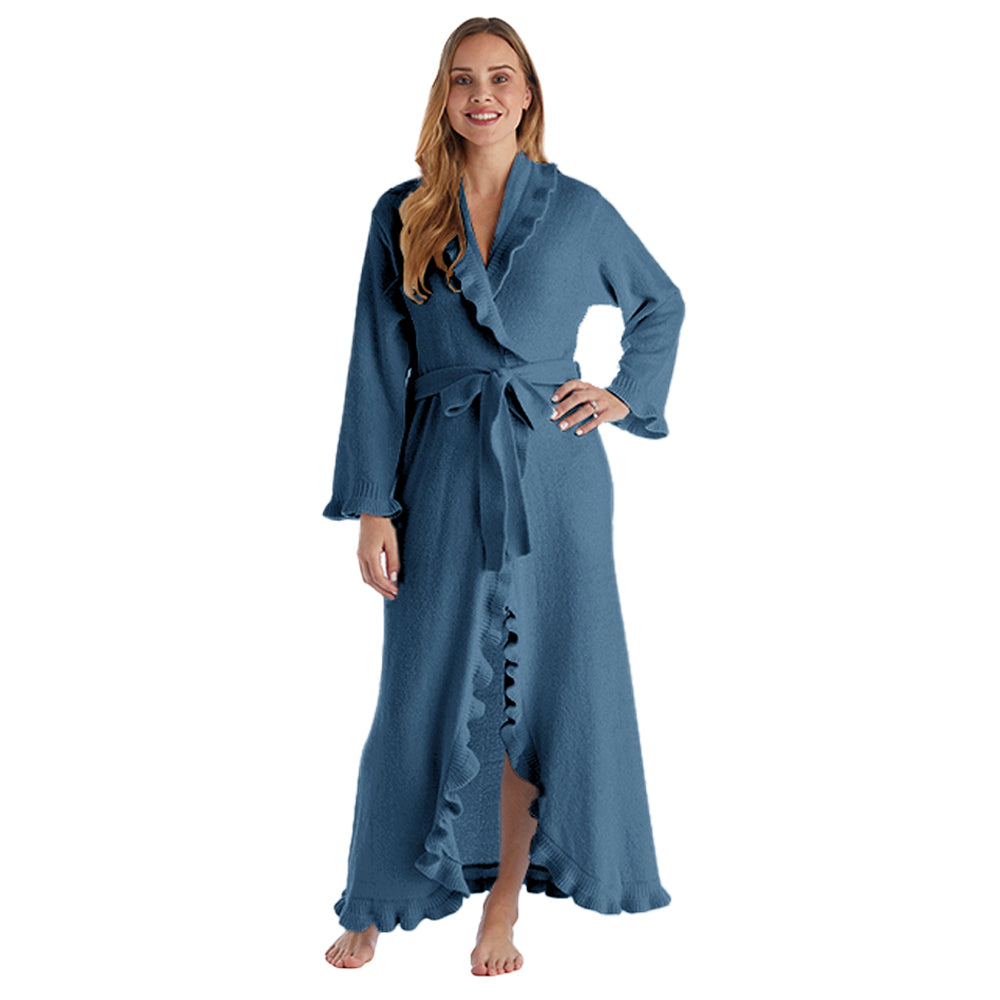Ruffle Chenille Robe – Softies