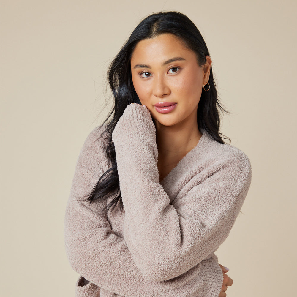 Marshmallow Crop Cardigan Coco