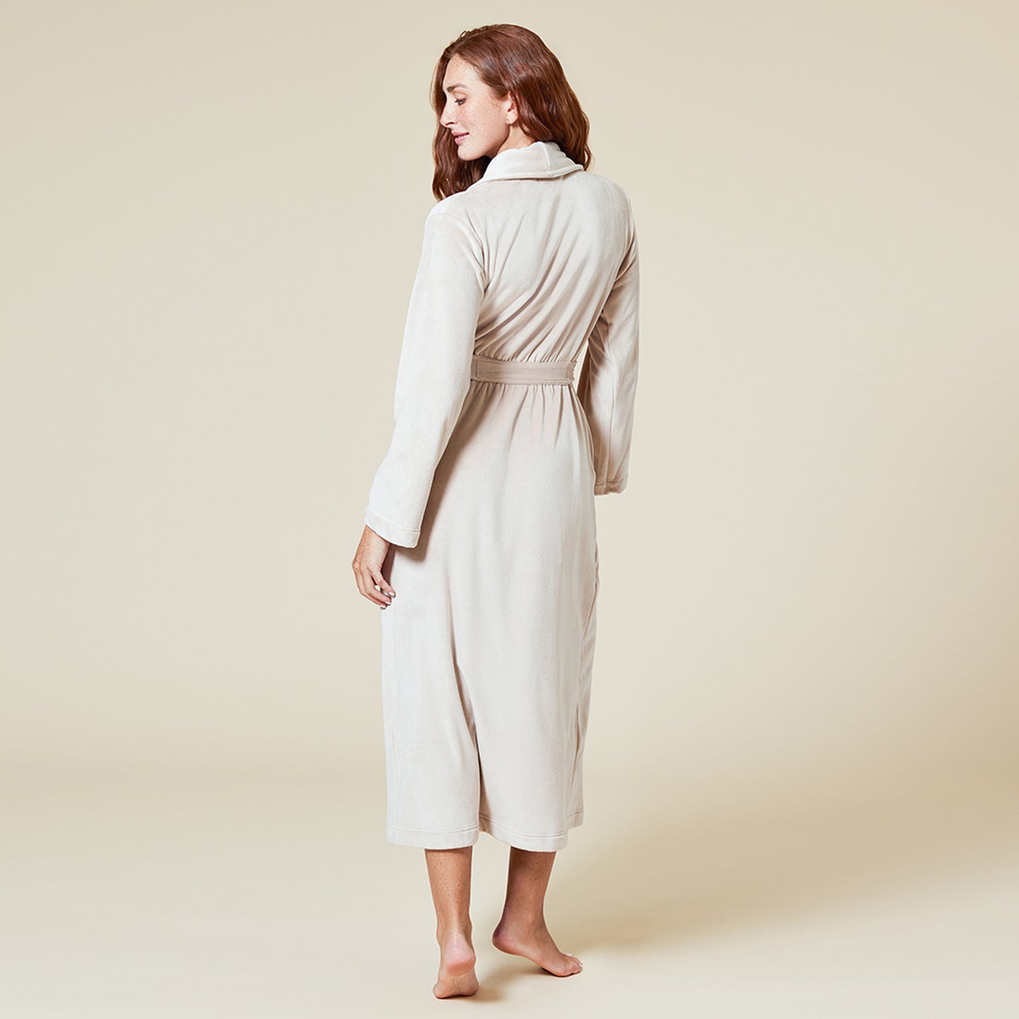 Serenity Wrap Robe in Coco