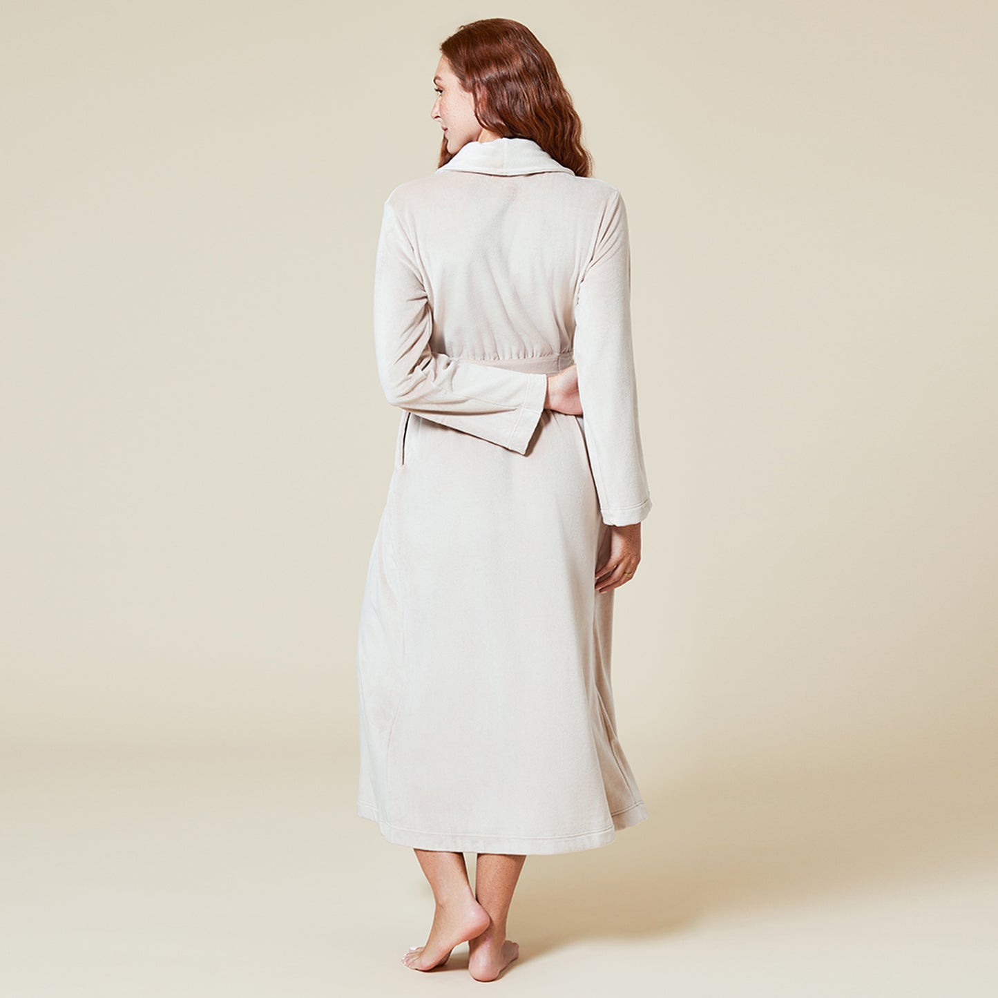 Serenity Wrap Robe in Coco
