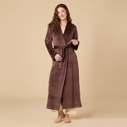 Serenity Wrap Robe Serenity Wrap Robe in Espresso