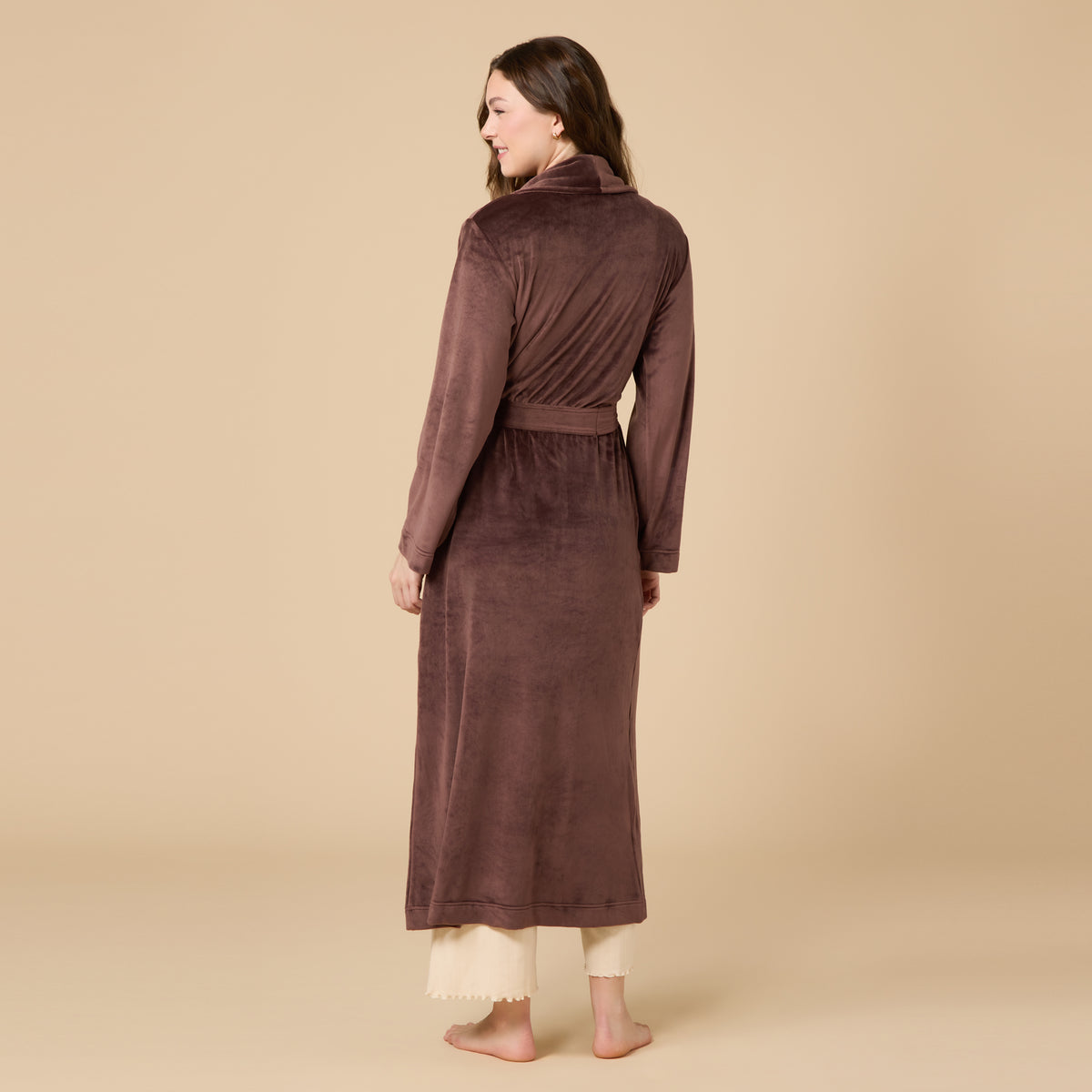 Serenity Wrap Robe Serenity Wrap Robe in Espresso