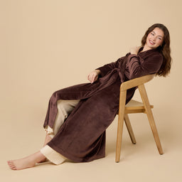 Serenity Wrap Robe Serenity Wrap Robe in Espresso