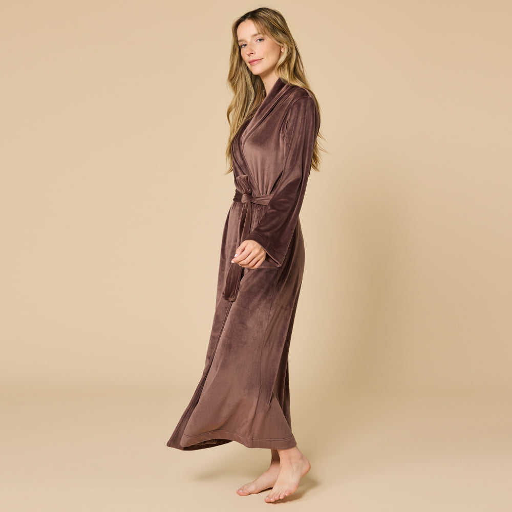 Serenity Wrap Robe Espresso